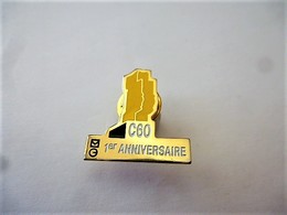 PINS C60 1er ANNIVERSAIRE / 33NAT - EDF GDF