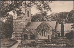 St Colan Church, Newquay, Cornwall, C.1910 - Hartnoll's Postcard - Newquay