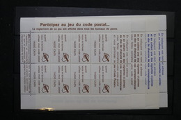 FRANCE - 4 Feuillets Des  Vignettes De La Poste De Caen Pour Le Code Postal - L 26396 - Bmoques & Cuadernillos