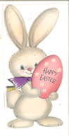 Découpis - Lapin Et Oeuf - Happy Easter    (112221) - Animales