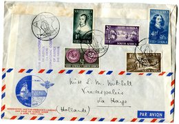 SOUTH-AFRICA 1952 Enveloppe To The NETHERLANDS(Memory Jan Van Riebeeck's Landing)BARGAIN.!! - Luftpost