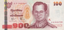 Thailand 100 Bath, P-114 (2005) - UNC - Signature 76 - Thailand