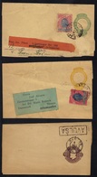 BRESIL - BRASIL - BRAZIL   / 3 ENTIERS POSTAUX - BANDES JOURNAL (ref 4304) - Postal Stationery