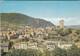 48----CHANAC--vue Générale--le Vieux Château-hôtel Des Voyageurs ARNAL Propriétaire--station Climatique--voir  2 Scans - Chanac