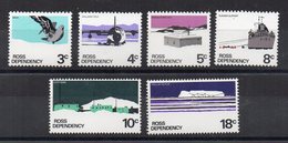 ROSS DEPENDENCY - TERRE DE ROSS - 1972 - SERIE COURANTE - DEFINITIVES - - Neufs