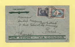 Argentine - Buenos Aeres Destination France - 31 Mai 1937 - Via Condor - Posta Aerea