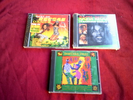 COLLECTION DE 3 CD ALBUM DE COMPILATION REGGAE / RASTA REGGAE + BEST OF REGGAE DOUBLE ALBUM + DANCE HALL STYLEE - Reggae