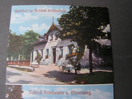 Gastof Kriebstein ,  Schloß 1926 - Döbeln