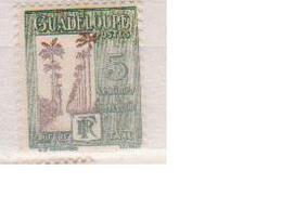 GUADELOUPE     N°  YVERT  :  TAXE 27    NEUF AVEC  CHARNIERES      ( Ch  2/09  ) - Timbres-taxe