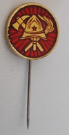 Fireman / Firefighter Helmet Fire Brigade Slovenia Pin - Pompiers