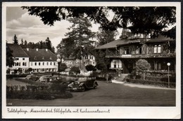 C4038 - Bad Alexandersbad - Schloßplatz - F.H. Dennerlein - Auto PKW Oldtimer - Wunsiedel