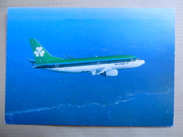 AER LINGUS  B 737 300    AIRLINE ISSUE / CARTE COMPAGNIE - 1946-....: Ere Moderne