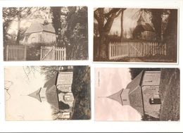 FOUR OLD POSTCARDS OF LULLINGTON CHURCH SMALLEST CHURCH IN ENGLAND Nr LEWES & ALFRISTON - Andere & Zonder Classificatie