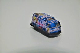 Vintage TIN TOY CAR : Maker UNKNOWN - ICE-CREAM CAR - 5cm - TAIWAN - 1960's - - Beperkte Oplage En Curiosa - Alle Merken