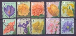 Belgie - 2016 -  Bloemen - Fleurs - Zonder Papierresten - Used Stamps