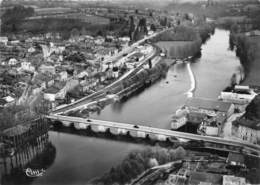 87-AIXE-SUR-VIENNE- VUE AERIENNE - LA VIENNE ET QUARTIER DE LA GARE - Aixe Sur Vienne