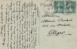 Algérie Carte Postale Bougie 1926 - Lettres & Documents