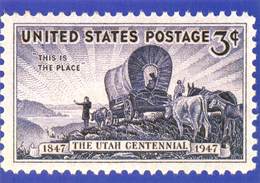 Philatélie - Reproduction De Timbre - United States Postage - The Utah Centennial 1947 - Altri & Non Classificati