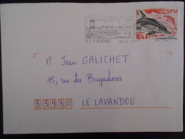 Saint Pierre Et Miquelon , Lettre De 2005 Pour Le Lavandou - Briefe U. Dokumente