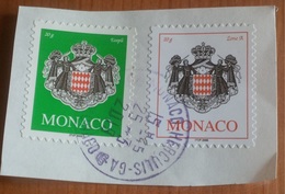 Blason/Armoiries (Ecopli & Zone A) - Monaco - 2005 - YT 2502 & 2585 - Usati