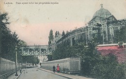 CPA - Belgique - Brussels - Bruxelles - Laeken - Pont Ayant Relié Les Propriétés Royales - Laeken