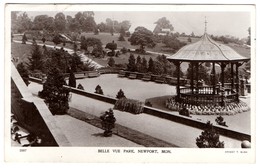 CPA -Photo - Belle Vue Park,  Newport. Mon - Monmouthshire