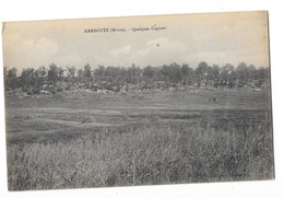 MARBOTTE (55) Guerre 1914-18 Quelques Cagnats - Andere & Zonder Classificatie