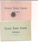 TP153 Sicilia MARSALA TRAPANI  VIAGGIATE IN BUSTA PUBBLICITARIA 1909 - Marsala