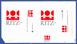 Portugal 1960 To 1970, Packet Of Cigarettes - RITZ / A Tabaqueira, Lisboa - Empty Cigarettes Boxes