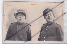 Humour Militaire ; Le Képi . Le Bleu . La Classe.(carte Précurseur De 1903) - Humor