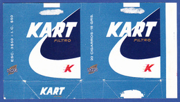 Portugal 1960 To 1970, Packet Of Cigarettes - KART / Intar, Sintra Lisboa - Esc. 3$50 + $50 - Sigarettenkokers (leeg)