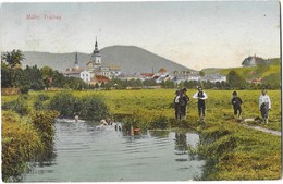 MAHR TRUBAU (République Tchèque) Village Baignade Des Enfants Animation - Repubblica Ceca