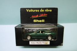 Maisto / Shell - ASTON MARTIN VIRAGE Vert Voitures De Rêve BO 1/38 - Maisto