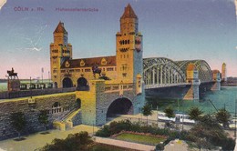 AK Köln Cöln - Hohenzollernbrücke (40313) - Koeln