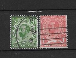 LOTE 1887 /// GRAN BRETAÑA - YVERT Nº: 129/130 // CATALOG.2014//COTE: 3 € // ¡¡¡ LIQUIDATION !!! - Used Stamps