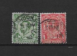 LOTE 1887 /// GRAN BRETAÑA - YVERT Nº: 129/130 // CATALOG.2014//COTE: 3 € // ¡¡¡ LIQUIDATION !!! - Used Stamps