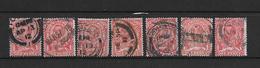 LOTE 1888 /// GRAN BRETAÑA - YVERT Nº: 130  VARIOS MATASELLOS // CATALOG.2014//COTE: 10,50 € // ¡¡¡ LIQUIDATION !!! - Used Stamps