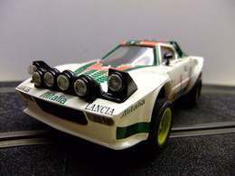 SCALEXTRIC LANCIA STRATOS Blanco 1 S. MUNARI - S. MAIGA - Massstab 1:32