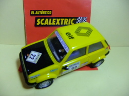 SCALEXTRIC RENAULT 5 COPA / Elf 22 Amarillo - Massstab 1:32