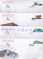 China 2010-3 Shanghai Expo Stadium Stamps FDC - 2010 – Shanghai (China)