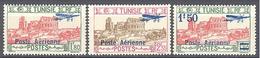 Tunisie: Yvert N° A 8/9 + 11* - Airmail