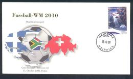 Greece 2008 Cover: Football Fussball Soccer: FIFA World Cup 2010 Qualifying Match; Greece - Switzerland 1:2 - 2010 – South Africa