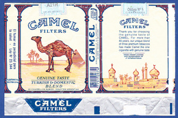 Argentina, Old Cigarrette Pack - CAMEL / Nobleza-Piccardo, San Martin - Empty Tobacco Boxes