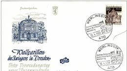 Werl Westf Deutsh Belgische Jugend Briefmarken Ausstellung. 1968. Jumelage Allemagne Belgique. - 1968