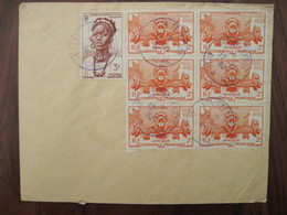 Cote D'Ivoire 1952 France Agnibilekrou AOF Timbre Lettre Enveloppe Cover Colonie Elfenbeinküste Ivoiry Coast - Covers & Documents