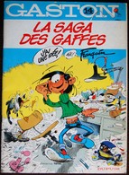 BD GASTON - 14 - La Saga Des Gaffes - Rééd. Publicitaire Total 1988 - Gaston