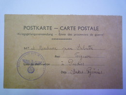 Delcampe - GP 2019 - 743  KRIEGSGEFANGENENSENDUNG  (Cachet  " Dienststelle Der Wehrmacht "  1940)   XXX - Non Classés