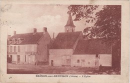 CPA Dept 58 BRINON SUR BEUVRON L'eglise - Brinon Sur Beuvron