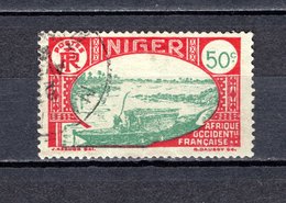 NIGER   N° 41  OBLITERE COTE 0.40€    BATEAUX - Used Stamps