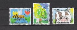 Liechtenstein  Gestempelt 1336-1338 Zeichenwettbewerb Für Grundschüler - Used Stamps